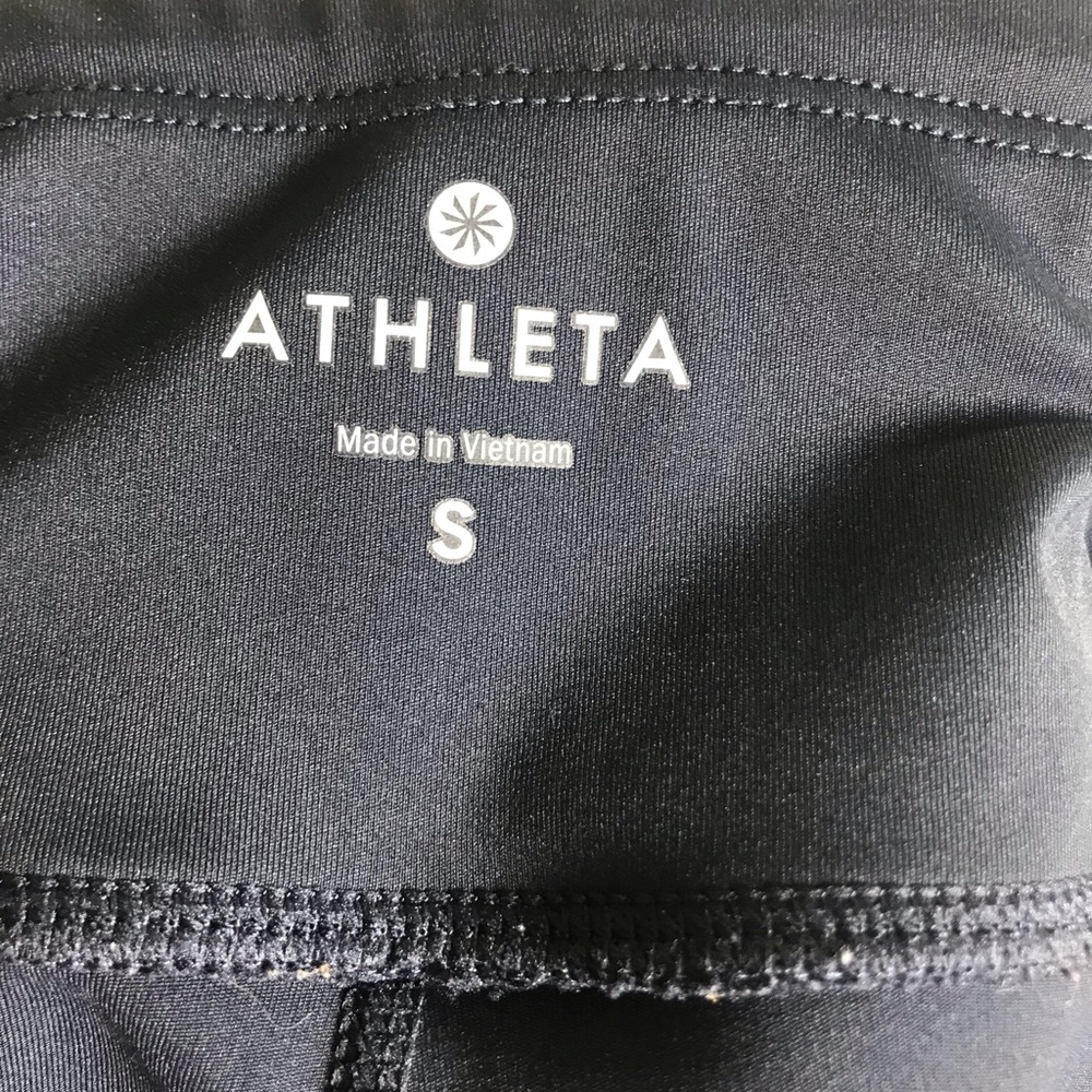 🏃🏽‍♀️Beautiful Athleta Blue Leggings Small - Picture 8 of 8